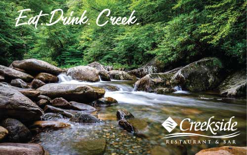 Eat. Drink. Creek.